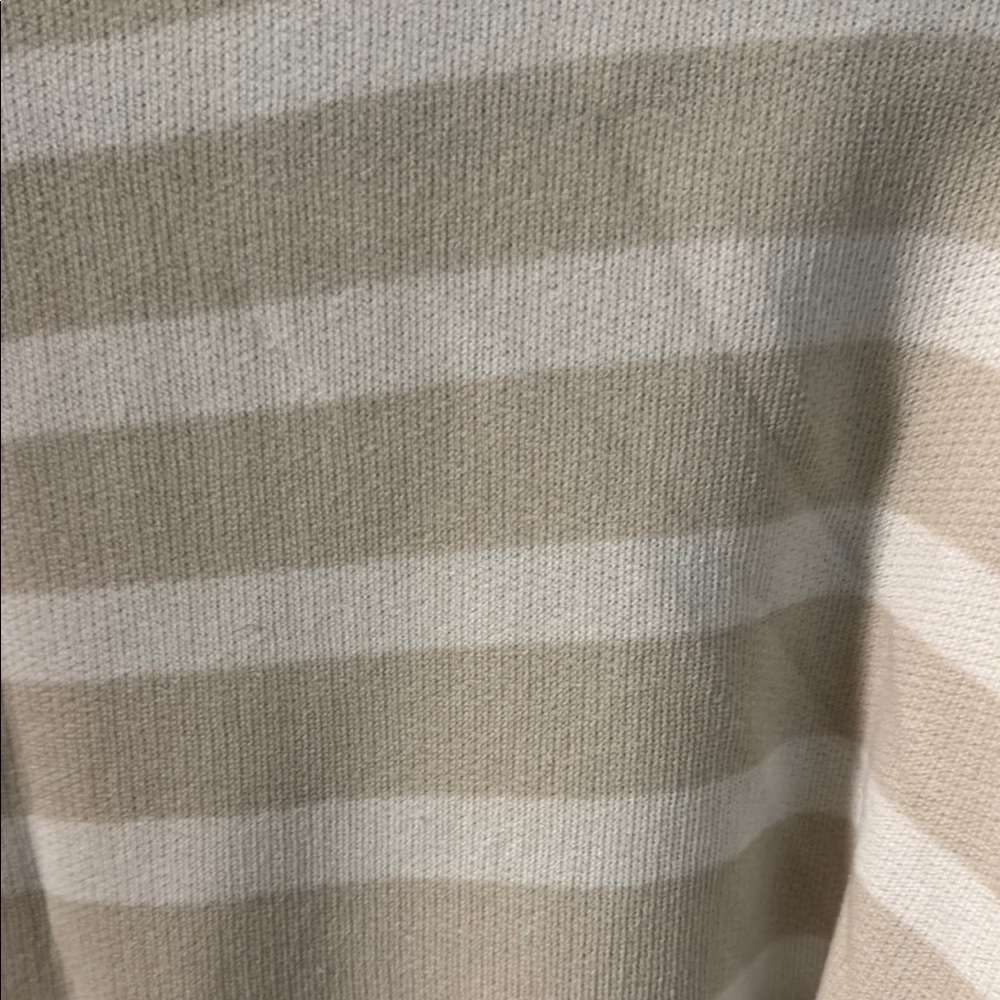 Striped Beige and White Pullover - Picture 8 of 8